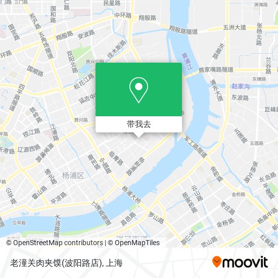 老潼关肉夹馍(波阳路店)地图