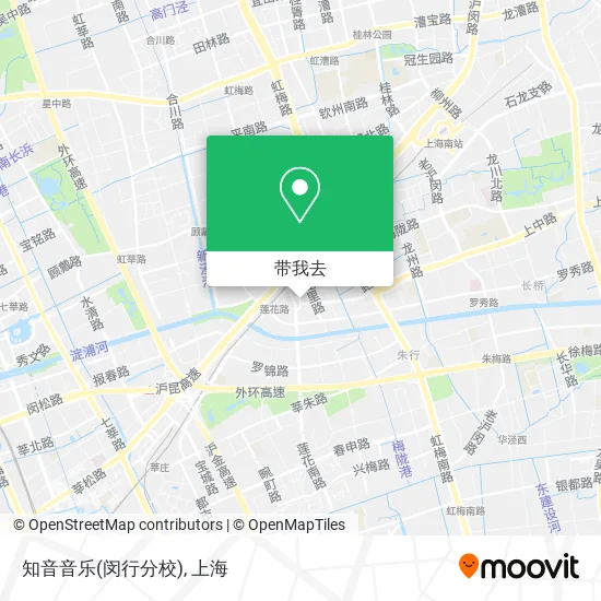 知音音乐(闵行分校)地图
