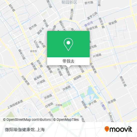 微阳瑜伽健康馆地图