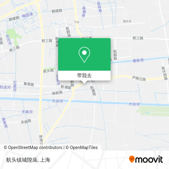 航头镇城隍庙地图