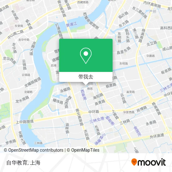 自华教育地图