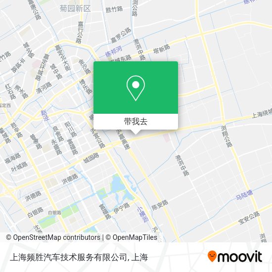 上海频胜汽车技术服务有限公司地图