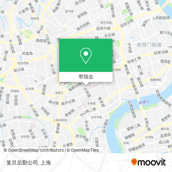 复旦后勤公司地图