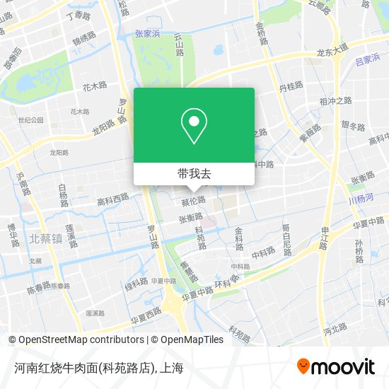 河南红烧牛肉面(科苑路店)地图