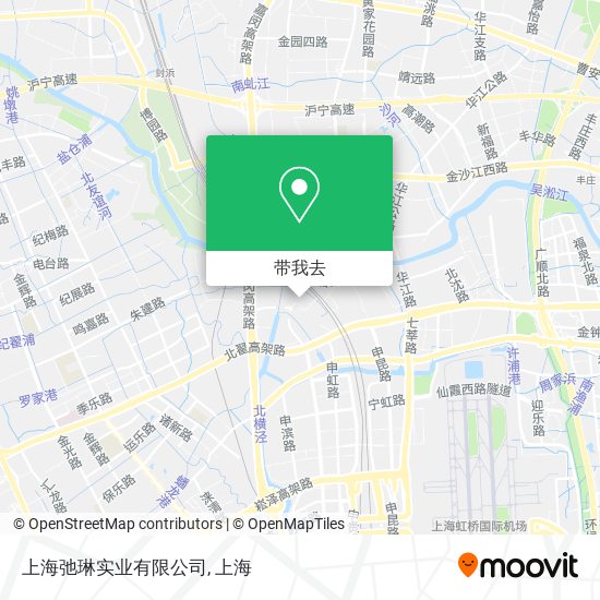 上海弛琳实业有限公司地图