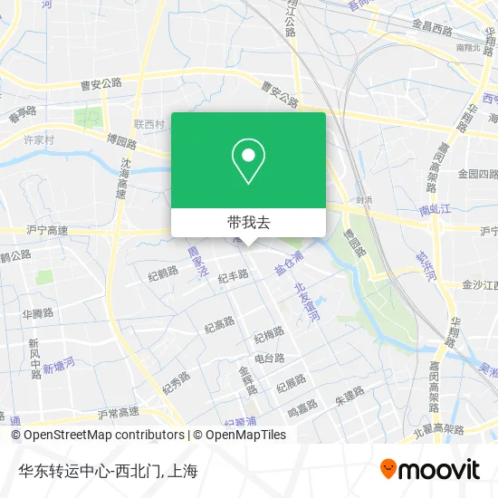 华东转运中心-西北门地图