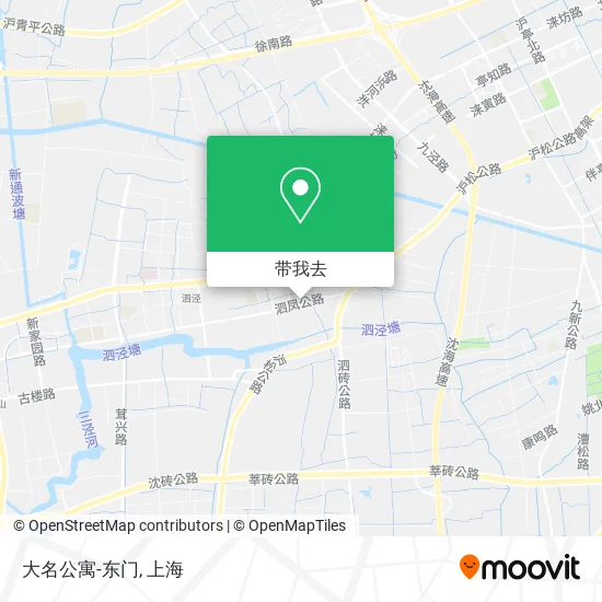 大名公寓-东门地图