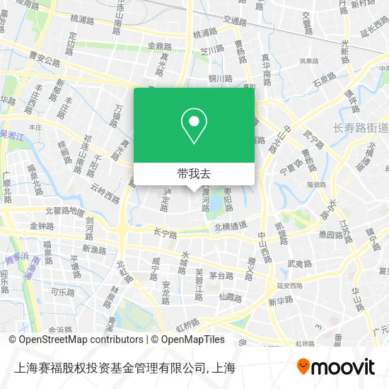 上海赛福股权投资基金管理有限公司地图