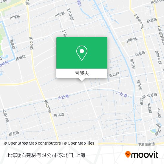 上海凝石建材有限公司-东北门地图