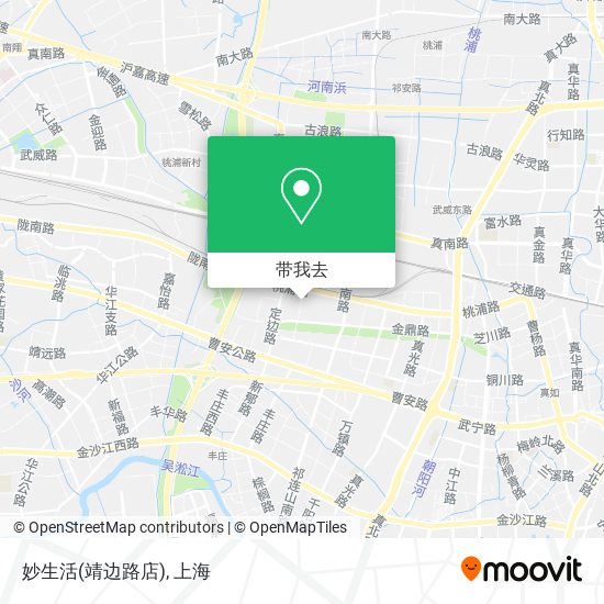 妙生活(靖边路店)地图