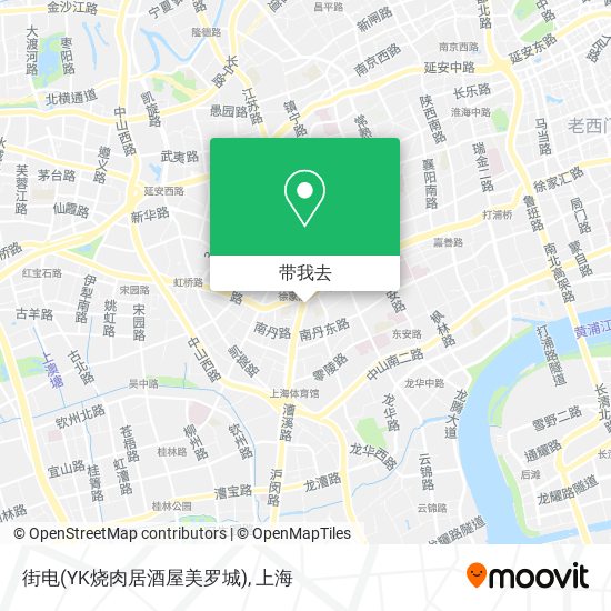 街电(YK烧肉居酒屋美罗城)地图