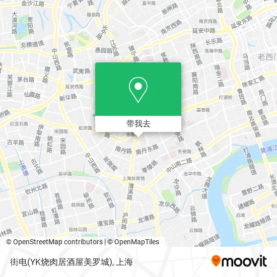 街电(YK烧肉居酒屋美罗城)地图