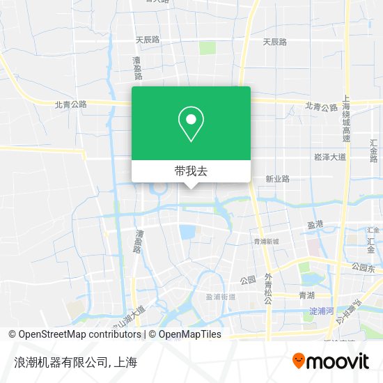 浪潮机器有限公司地图