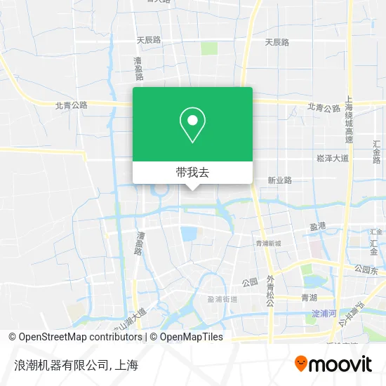 浪潮机器有限公司地图