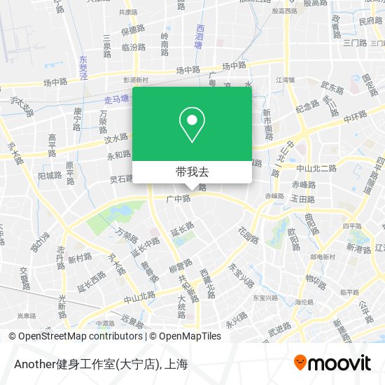 Another健身工作室(大宁店)地图