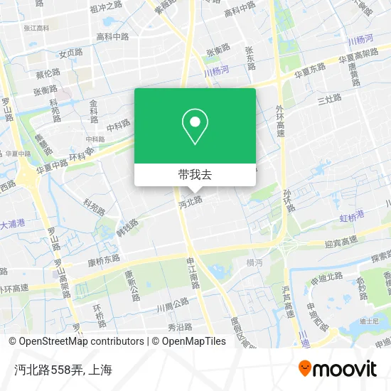 沔北路558弄地图