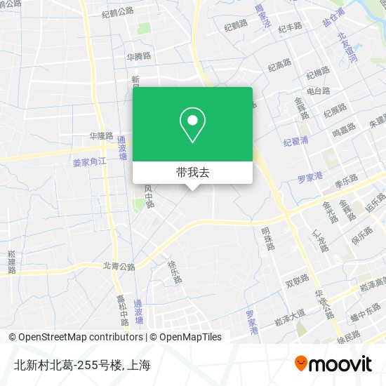 北新村北葛-255号楼地图