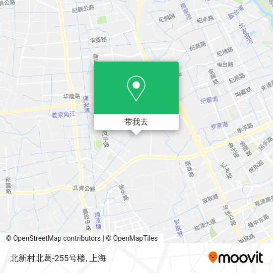 北新村北葛-255号楼地图