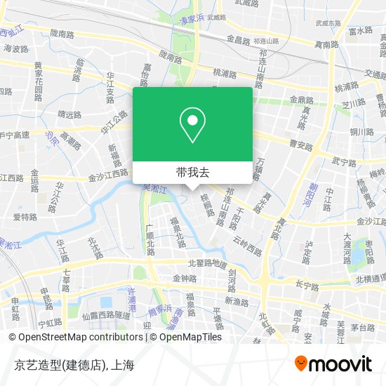 京艺造型(建德店)地图