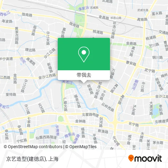 京艺造型(建德店)地图