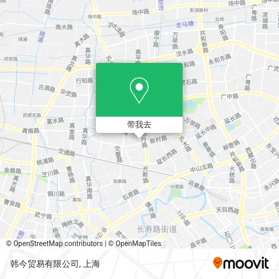 韩今贸易有限公司地图