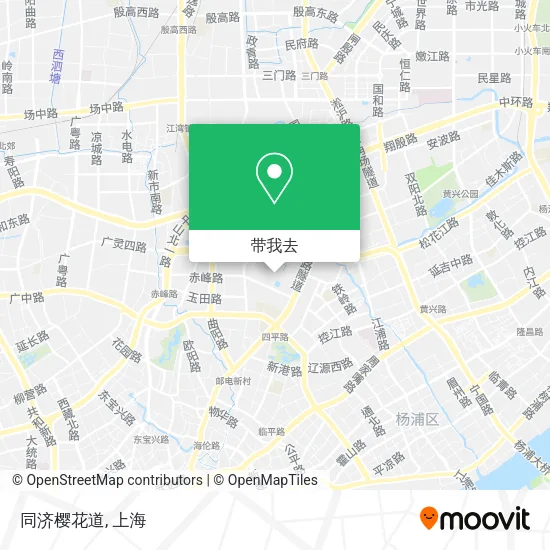 同济樱花道地图