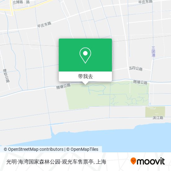 光明·海湾国家森林公园-观光车售票亭地图