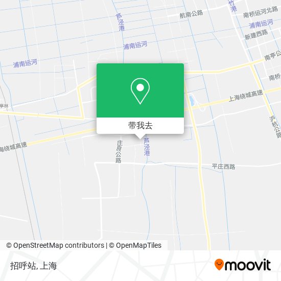 招呼站地图