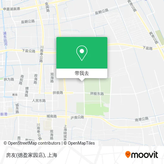 房友(德盈家园店)地图
