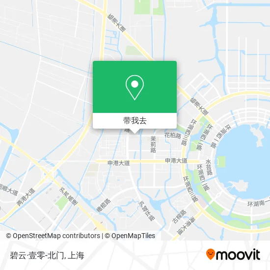 碧云·壹零-北门地图