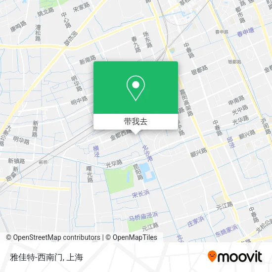 雅佳特-西南门地图