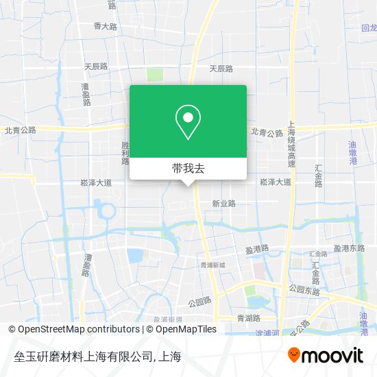 垒玉硏磨材料上海有限公司地图