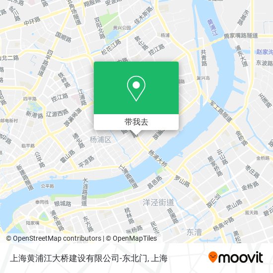 上海黄浦江大桥建设有限公司-东北门地图