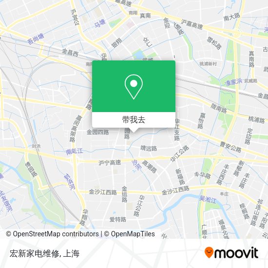 宏新家电维修地图