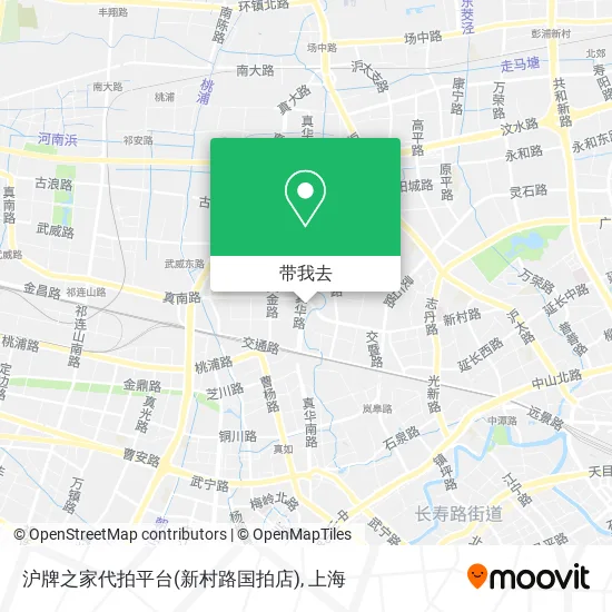 沪牌之家代拍平台(新村路国拍店)地图