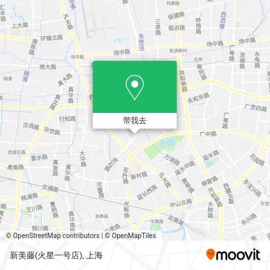 新美藤(火星一号店)地图