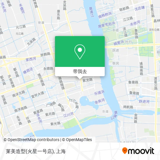 莱美造型(火星一号店)地图