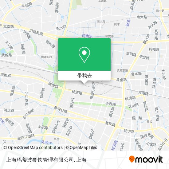 上海玛蒂波餐饮管理有限公司地图