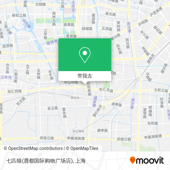 七匹狼(鹿都国际购物广场店)地图
