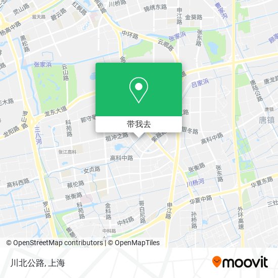 川北公路地图