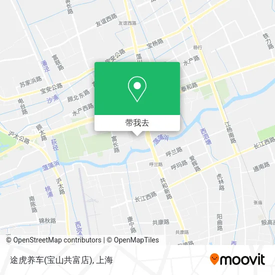 途虎养车(宝山共富店)地图