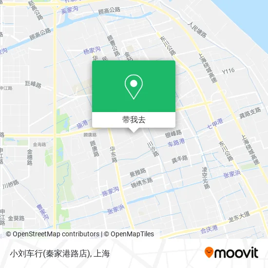 小刘车行(秦家港路店)地图