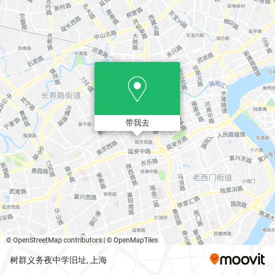 树群义务夜中学旧址地图