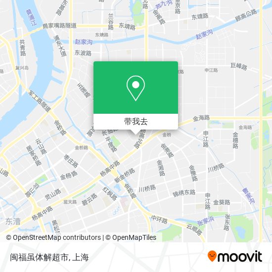 闽福虽体解超市地图