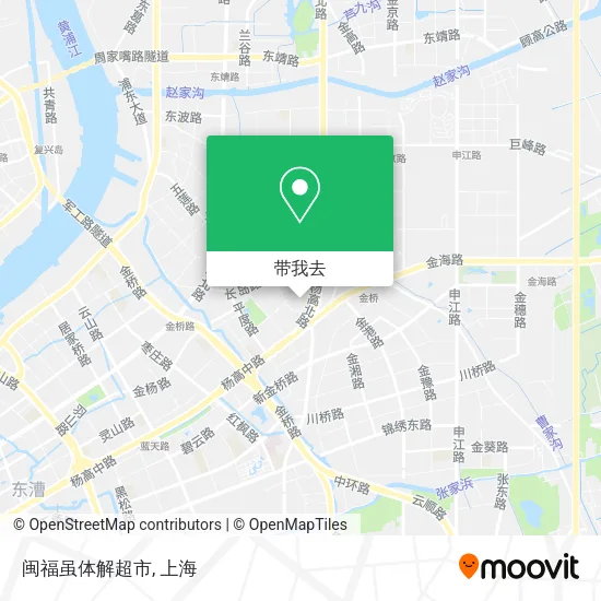 闽福虽体解超市地图