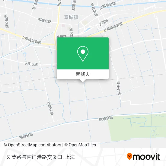 久茂路与南门港路交叉口地图
