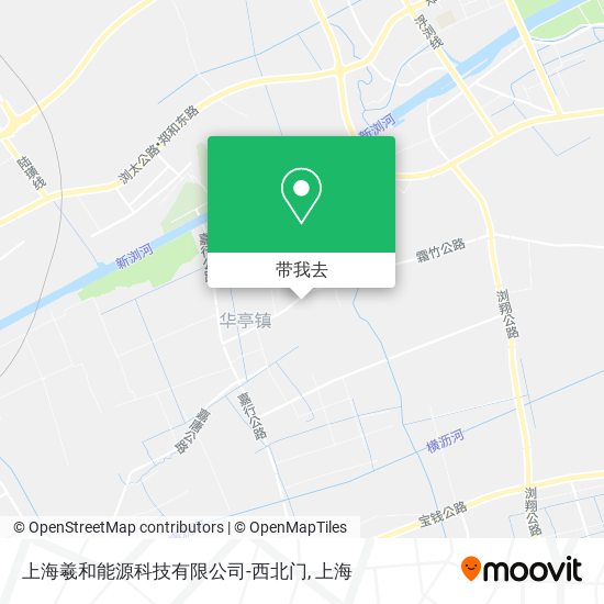 上海羲和能源科技有限公司-西北门地图