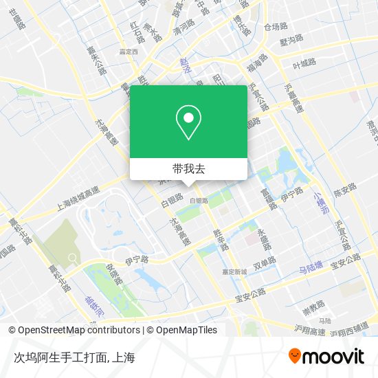 次坞阿生手工打面地图