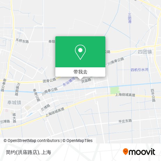 简约(洪庙路店)地图