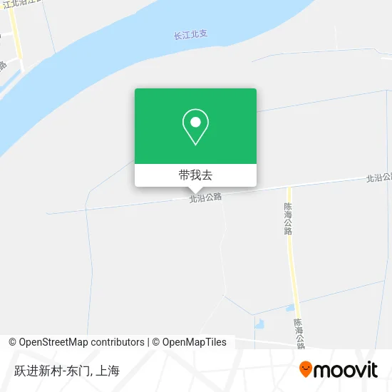 跃进新村-东门地图